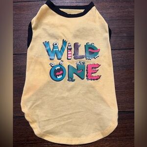 ‘Wild One’ Dog T-Shirt Size S/M
